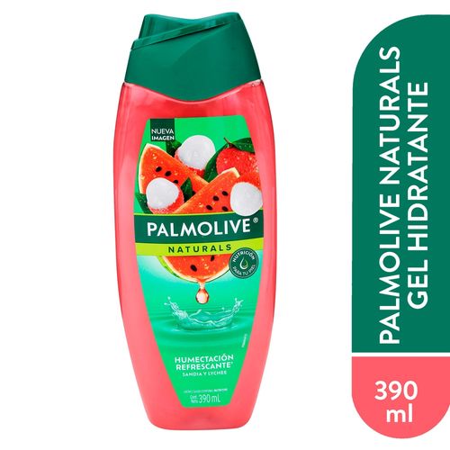Gel de baño Palmolive sandía lyche - 390 ml
