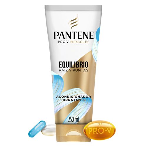 Acondicionador Pantene Pro-V Miracles Equilibrio Raíz y Puntas Hidratante - 250 ml