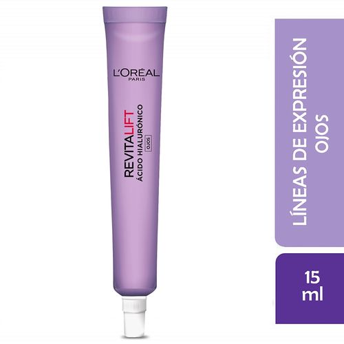 Contorno Ojos Hidratante L'Oréal París Revitalift Acido Hialurónico - 15 ml