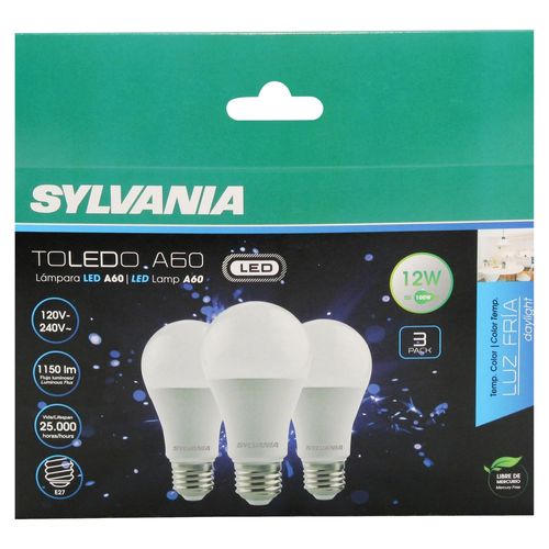 Oferta 3Pack Led 12W Luz Blanca