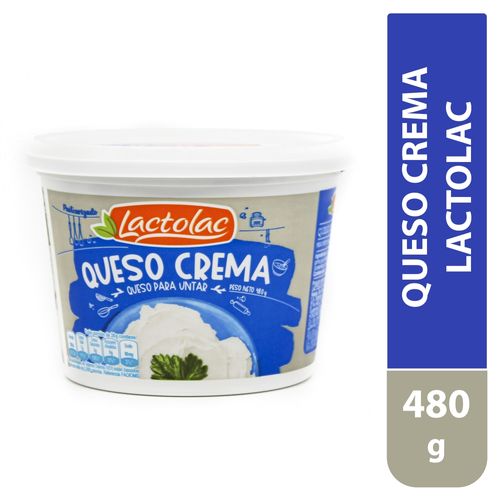 Queso Crema Lactolac - 480 g