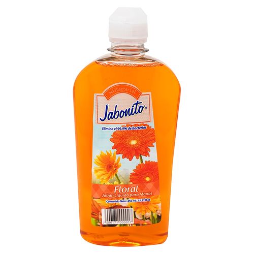 Jabon Liquido Para Manos Jabonito Floral - 450 ml