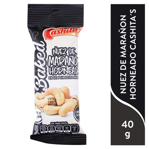 Semilla Cashitas Maranon Horneada - 40 g