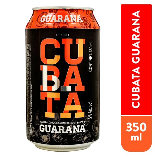 Cubata Guarana Lata 355 ml