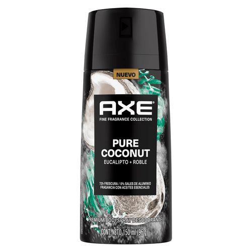 Deo Axe Bs Bzrp Pure Coconut 150ml