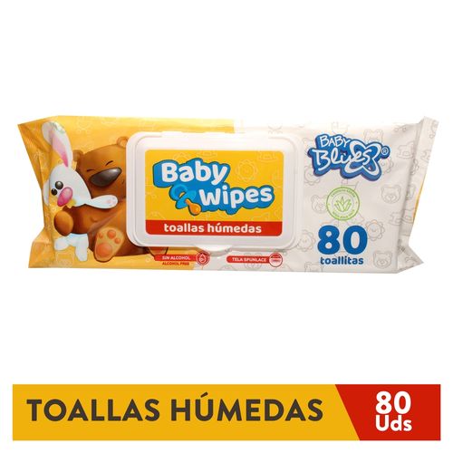 Toalla Humeda Baby Blues 80 Unidades