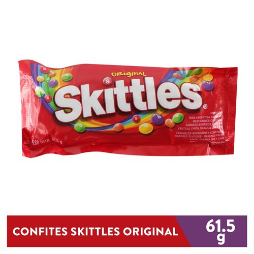 Dulce Skittles Original Bolsa - 61.5 g