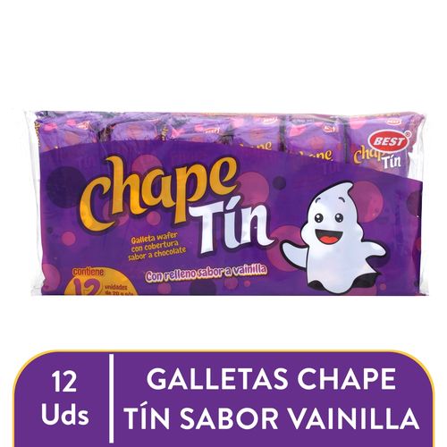Galleta Best Crema Cubierta de Chocolate - 240 g