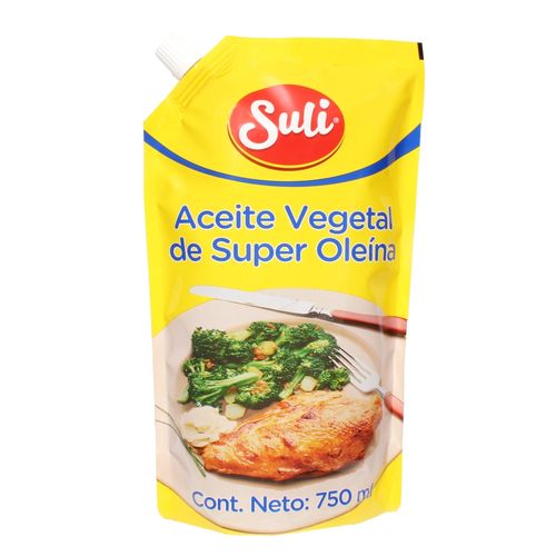 Aceite Suli Vegetal Bolsa 750 ml