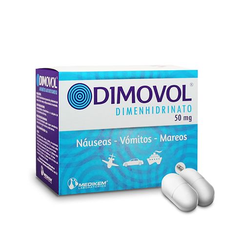 Dimovol 50 mg caja 100 tabletas - Precio indicado por tableta