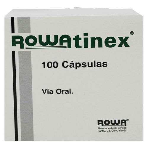 Rowatinex caja 100 cápsulas - Precio indicado por cápsula