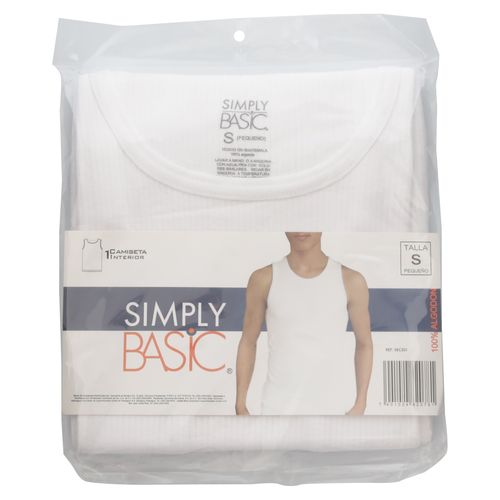Camiseta Simply Basic Sin Mangas Cab T S