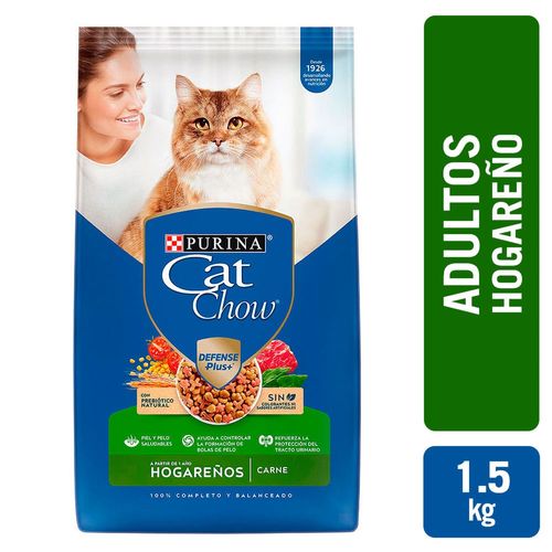 Alimento Gato Adulto Purina Cat Chow  Defense Plus Hogareño 1.5 kg