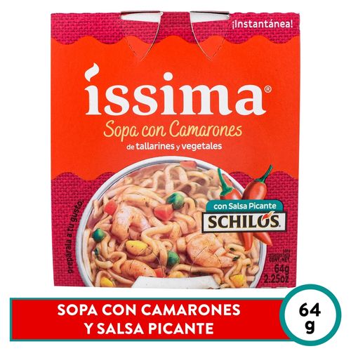 Sopa De Camaron Y Chile Issima - 64 g