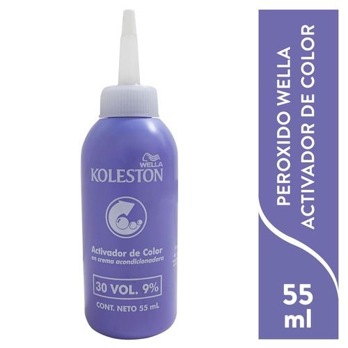 Peroxido Wella activador color 30 volúmenes -55 ml