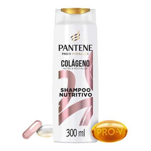 Shampoo Pantene Pro-V Miracles Colágeno Nutre & Revitaliza Nutritivo - 300 ml