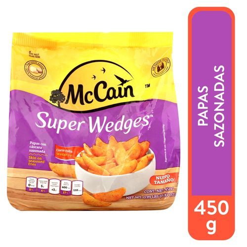 Papas Fritas Mccain Super Wedges - 450 g