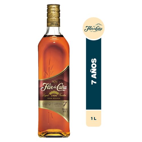 Ron Flor De Cana Gran Reserva 7 Años - 1000 ml