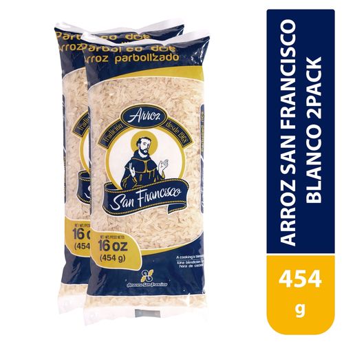 Arroz San Francisco Blanco 2Pack 454 g