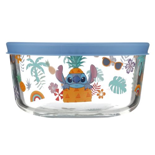 Contenedor De Vidrio Lilo Stitch 470Ml