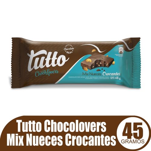 Choc Tutto Lovers Nueces 45 Gr