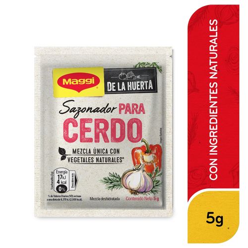Sazonador de Cerdo MAGGI® De La Huerta Sobre - 5 g