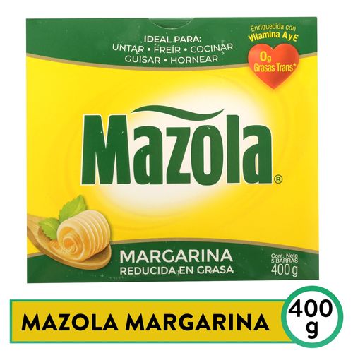 Mazola Margarina Pague 5 Lleve 6  480 g
