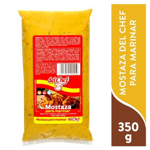 Mostaza Del Chef Para Marinar - 350 g