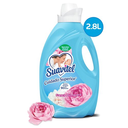 Suavizante de telas Suavitel fresca primavera - 2800 ml