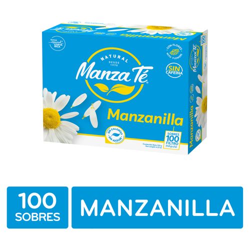 Temanzate Manzanilla 100 Sobres 1.2gr