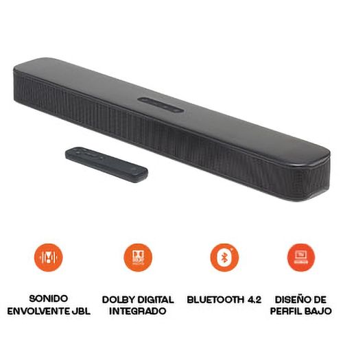Barra de sonido JBL Bar 2.0 All-in-One compacta de 2.0 canales