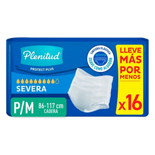Pants Desechables Plenitud Protect P/M - 16 Uds
