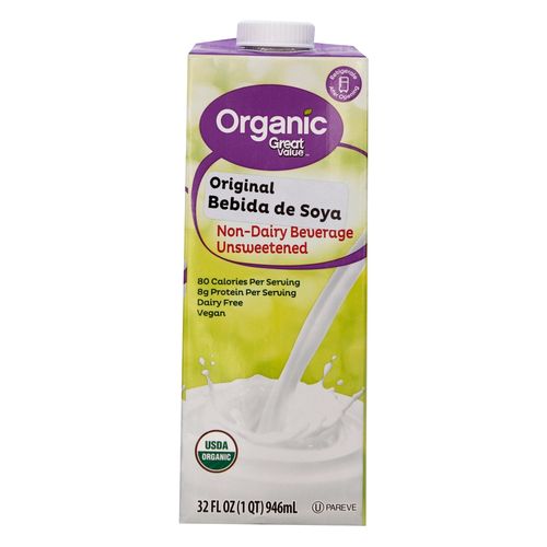 Bebida Vegetal Great Value De Soya - 946 ml