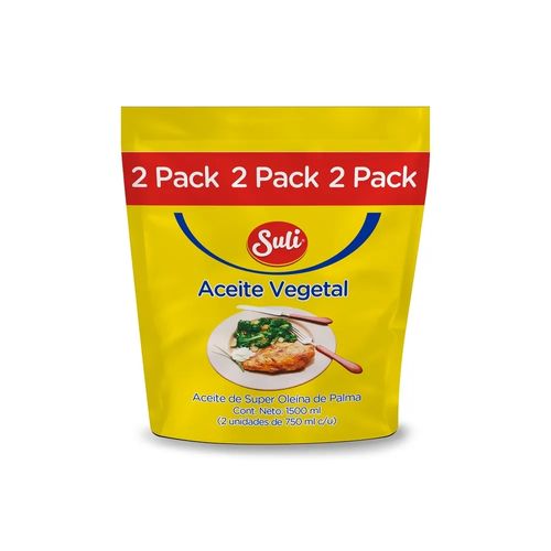 Aceite Vegetal Suli 2 PACK - 750 ml