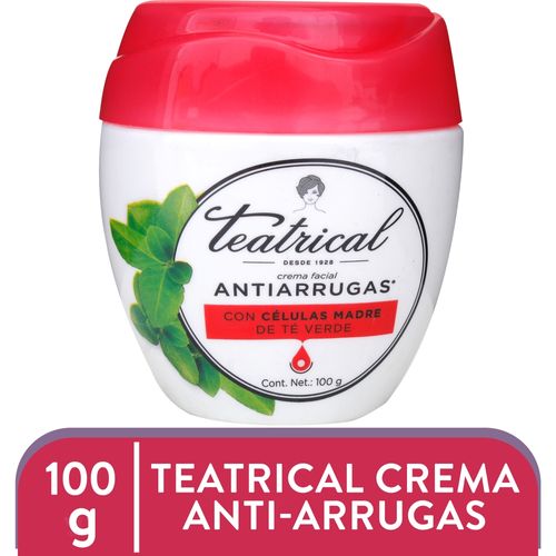 Crema facial Teatrical anti arrugas - 100 g