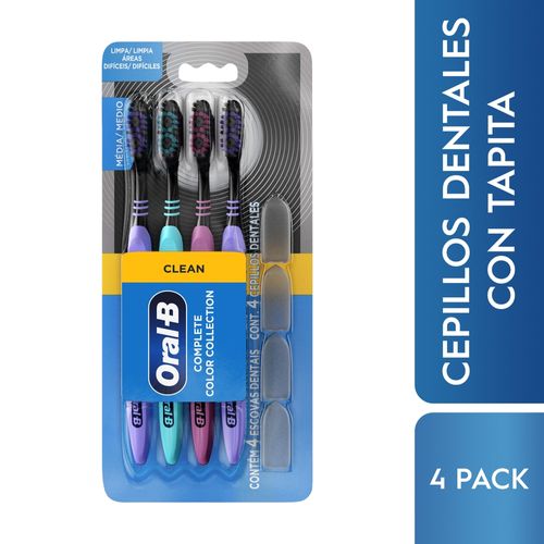 Cepillo Dental Complete Colo 4 Ea
