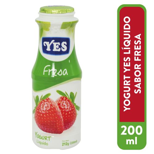 Yogurt Yes Bebible Fresa - 200 ml