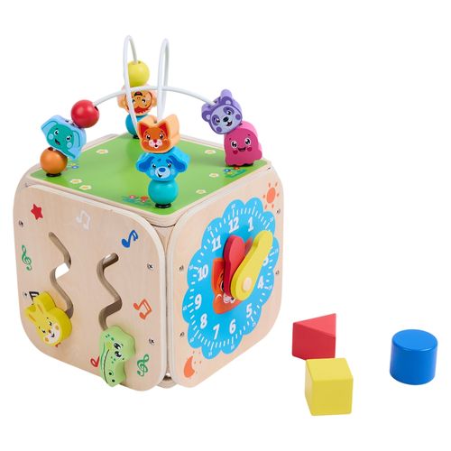 Cubo educativo de madera Spark Create Imagine