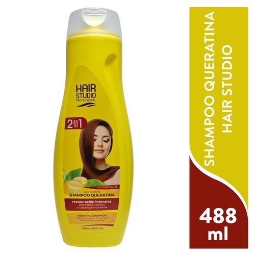 Hair Studio Shampoo Queratina 488 Ml