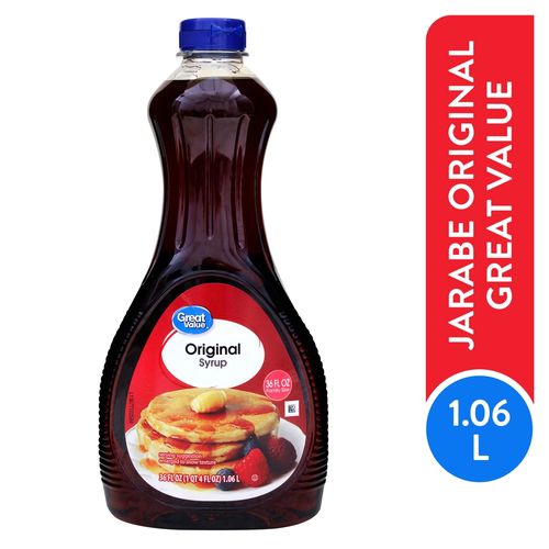 Sirope Great Value Maple Original - 1.6 L