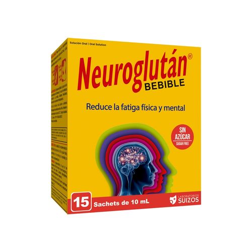 Neuroglutan Ampollas Bebible 15 Sachet