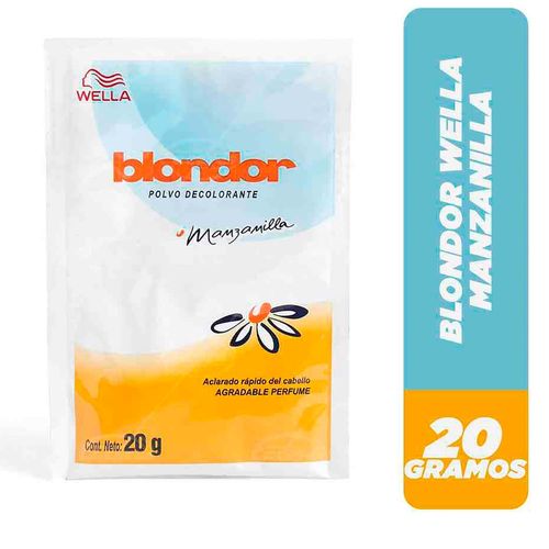 Decolor Wella Blondor Manzani 20gr