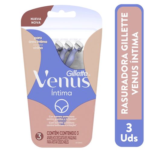 Rasuradora Venus Intima 3 Ea