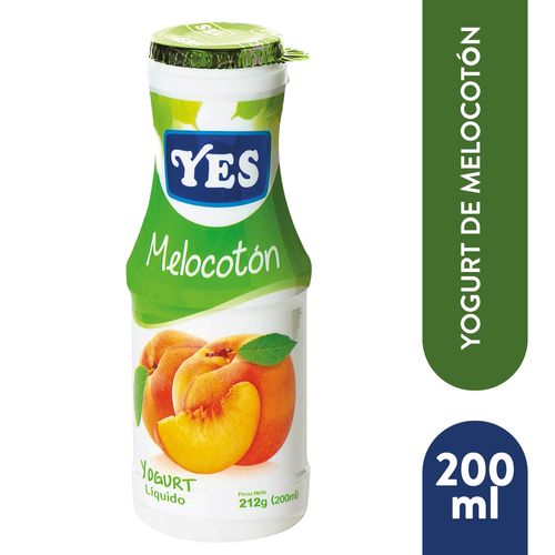 Yogurt Yes Melocotón Líquido - 200 ml