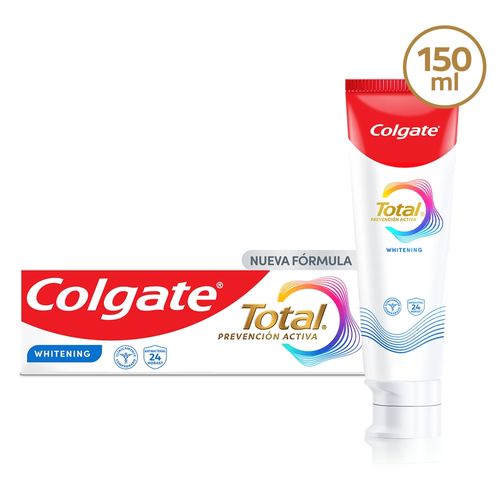 Pasta Dental Colgate Total Whitening Prevención Activa - 150 ml