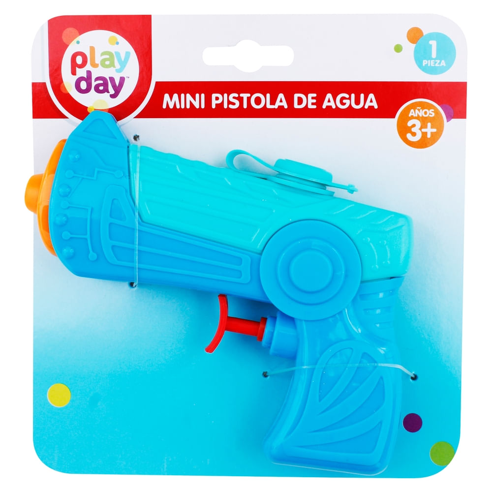 Comprar Mini pistola de agua Play Day color azul 32 ml Walmart