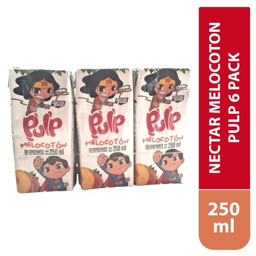 Néctar Pulp melocotón 6 pack -250 ml