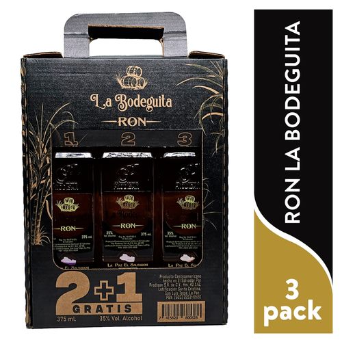 Ron Bodeguita 3 Pack  1125ml
