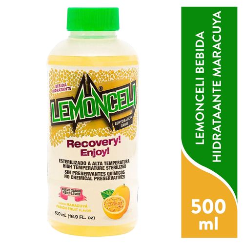 Lemonceli Bebida Hidrat Maracuya 500 Ml