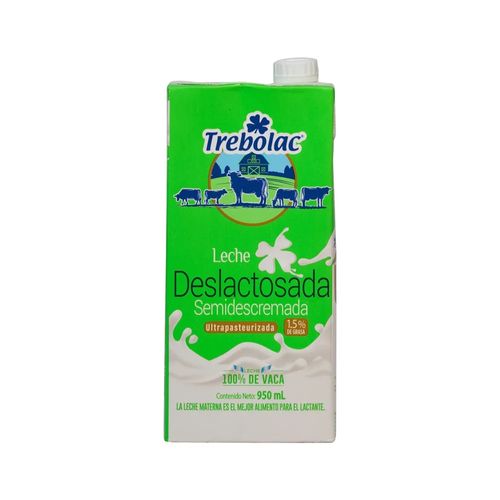 Leche Uht Trebolac Deslactosada 950ml